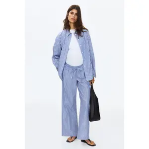 H&M MAMA Cotton drawstring trousers