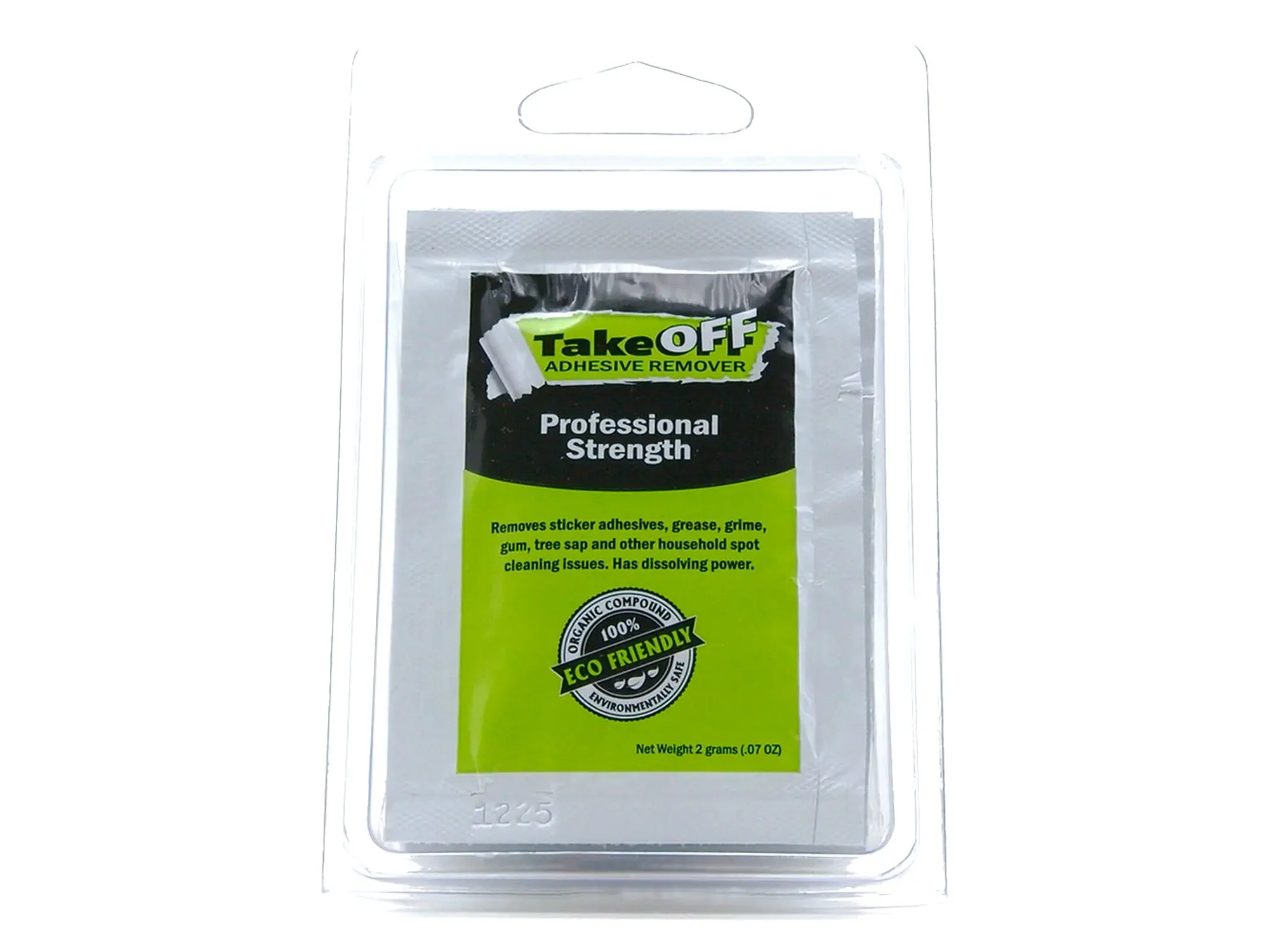 TakeOFF™ Adhesive Remover Six Pack of Individual Wipes Cloth Household