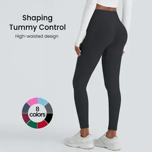 TCVC High Waisted Tummy Control  Shaping Training Leggings #Fall &Winter #Fallfasion seamless compression gym activewear fitness gym bottom High Waisted Breathable Yoga Leggings gym fitness active pant seamless compression fabletics leggins stretchy