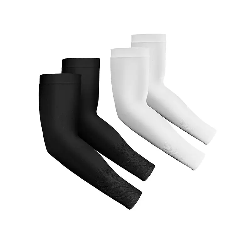Fashion Outdoor Sports Arm Sleeves Sun Protection Ice Silk High Elasticity Breathable Comfortable for Driving Running Hiking Cycling