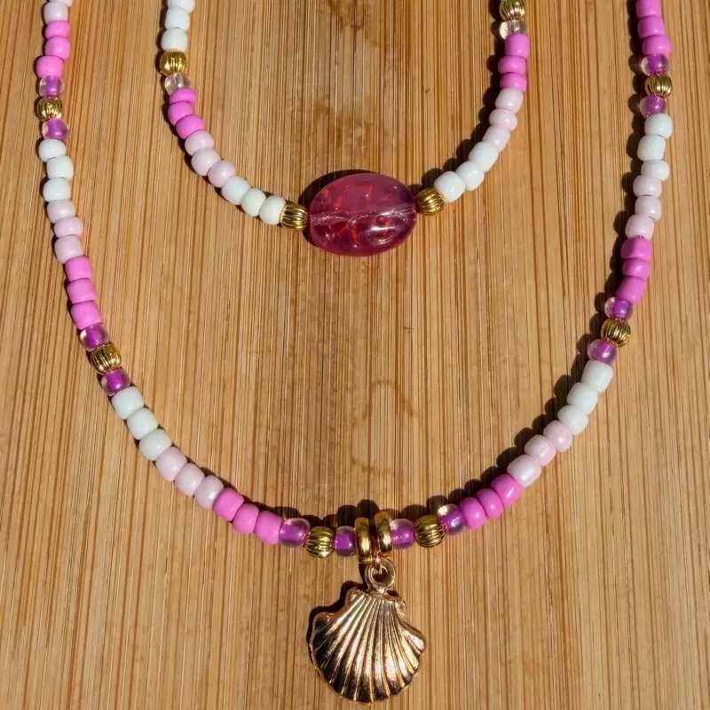Handmade 2-Piece Jewelry Set, Necklace and Bracelet for Daily Wear