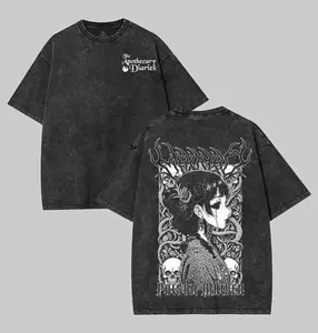 Maomao Metal  Metal Tee, Gothic Anime T-Shirt, Dark Fantasy Wash Shirt, The Apothecary Diaries shirt Comfort Cotton Fabric Top