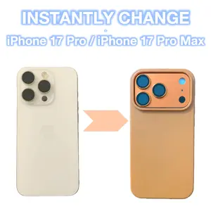 Instantly Change iPhone 17 Pro / Pro Max Phone Case, Protective Film Screen Protector for iPhone 14 15 16 Pro Max, Ultimate Camera Protection, Casing, Cover, Accessories, Durable