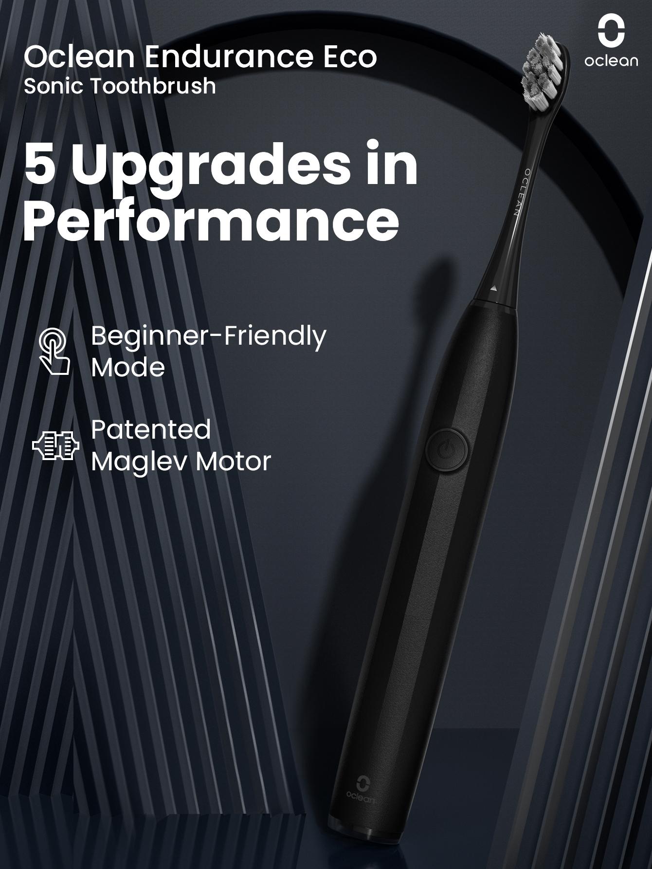 Oclean Electric Toothbrush,Whitening,72,000 VPM Deep Clean,Sensitive Base Protection,30-Day Battery,Soft Bristles,Gentle,Cleansing,Beginner Friendly