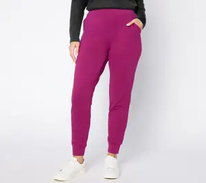 Denim & Co. Tall EasyWear French Terry Ankle Jogger