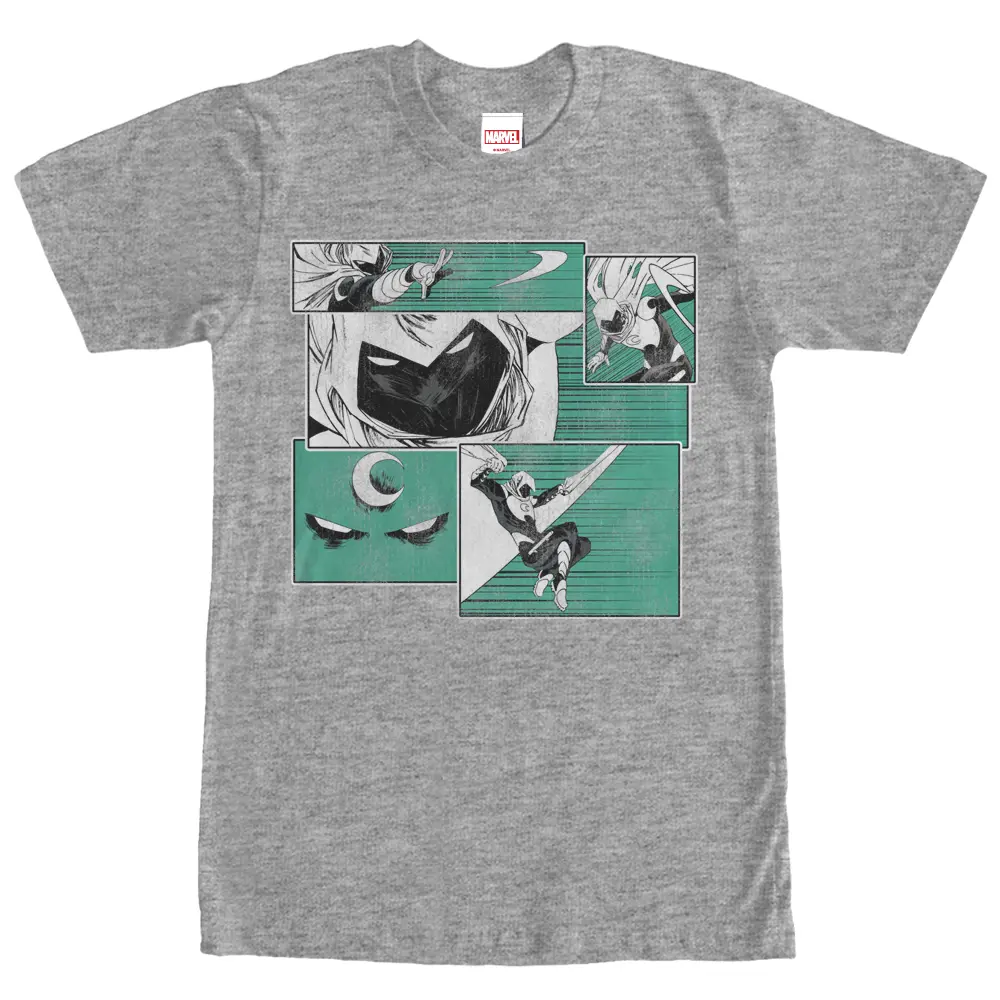 Men's Marvel Moon Knight Panels T-Shirt