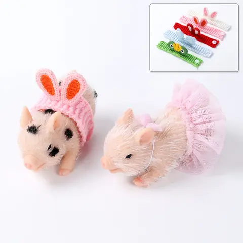 Summerwins Full Body Silicone Cute Pig Collectible Doll - Lifelike Mayfair Reborn Design, Unisex Cute Clothes Dolls with Adorable Outfits, Soft Cuddly Delightful Father's Day Gift, Animals & Nature Themed Accessories, Delightful Dolls