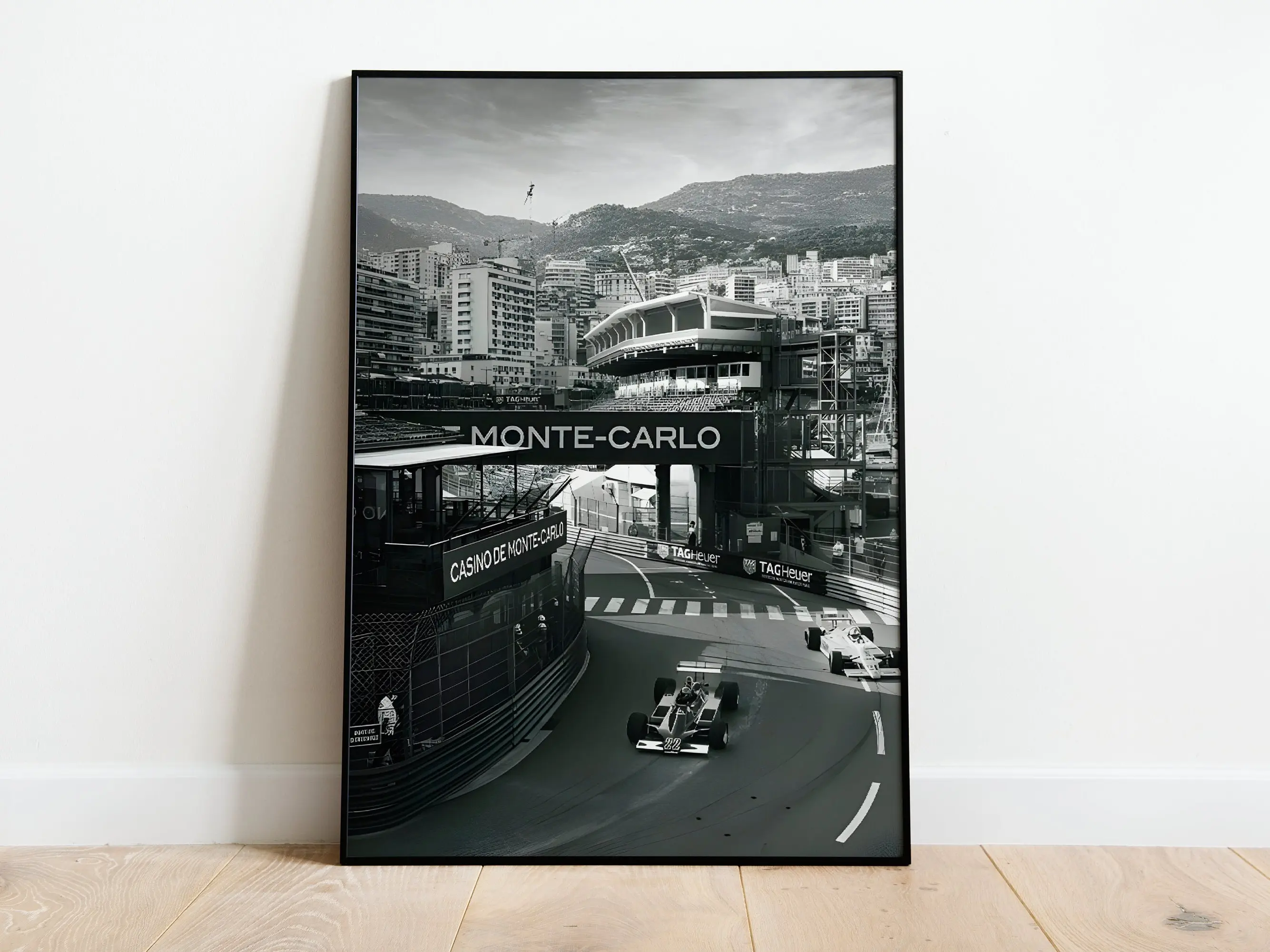 Monaco Race Track Poster Gift for Men UNFRAMED Hand Decoration Artistic Room Decoration Print Wall Famous Raceway Decorative Artwork Modern Cool Design Various Sizes 8x12 12x18 16x24 24x36 US Inches wall decor wall art posters Photo