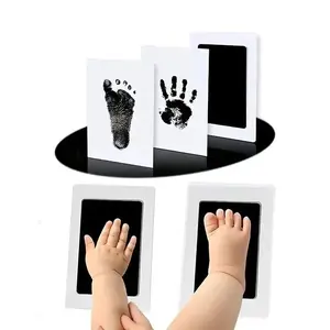 Baby Hand & Foot Print Kit - 1 Count Newborn Souvenir Keepsake, Easy-to-Use Children's Gift
