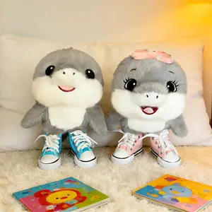 18cm/7.08in Tungtungtung Italian Brainrot Al Tralalero Tralala Plush Doll Telalaero Telala SHARK Anime Plush Plushie Stuffed Soft Pillow Toy Soft Stuffed Animal Cuddly Doll Gift