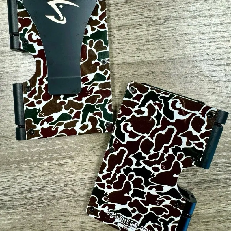 Southern Boy Camo Metal Wallet Southern Boy Camo Metal Wallet
