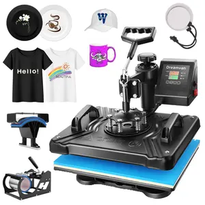 AKEYDIY Heat Press Machine for t Shirts 360-Degree Swing Away Heat Press,Tumbler Press Machine,Digital Combo 12" x 15" , Sublimation Transfer for T Shirts Mug Hat Plate Cap,New Year Gfits,DIY Beginners Friendly,Xmas Gifts for DIY Lovers