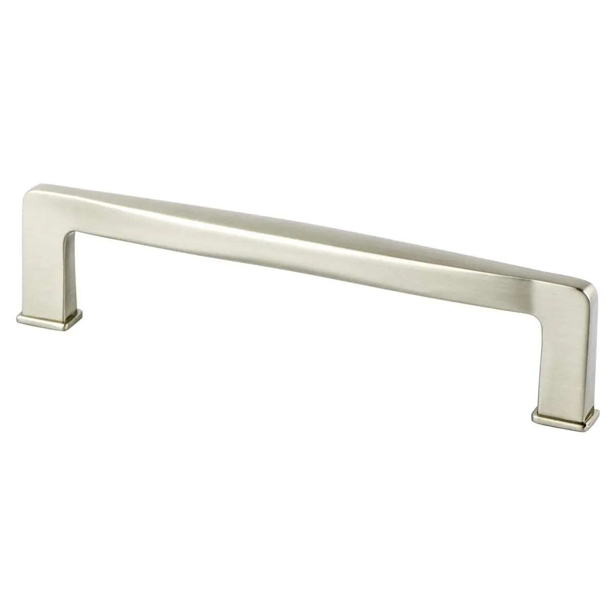 Berenson Subtle Surge Door Hardware Pull, Model 1248-1BPN-P, 128 mm CC, Brushed Nickel Finish, Compatible with Door Knob Installations