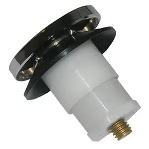 Larsen Supply 03-4903 Replacement Tip Toe Bathtub Drain Stopper- Chrome - 0.37 in.