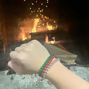Holiday Christmas bracelets 3pcs