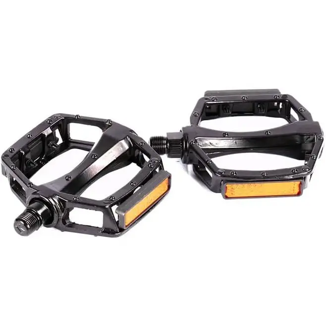 Movcan Electric Bicycle Pedals, Non-Slip Aluminum Alloy Replacement Pedals for E-Bike, Foldable Bike Pedals for Commuter, Mountain, and Electric Bikes, Durable and Lightweight