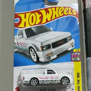 Hw white '91 GMC Syclone diecast truck 1:64 scale