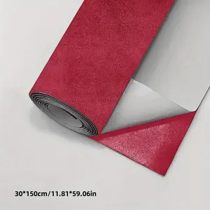 Self-Adhesive Suede Fabric Patch, Self-Adhesive Suede Velour Material Repair, Car Interior Modification Door Panel Console Armrest Repair Patch, Vehicle Interior