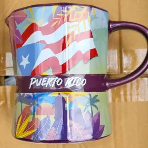 PR Designs Greca Mug, Kitchenware Drinkware Reusable Coffee Cup