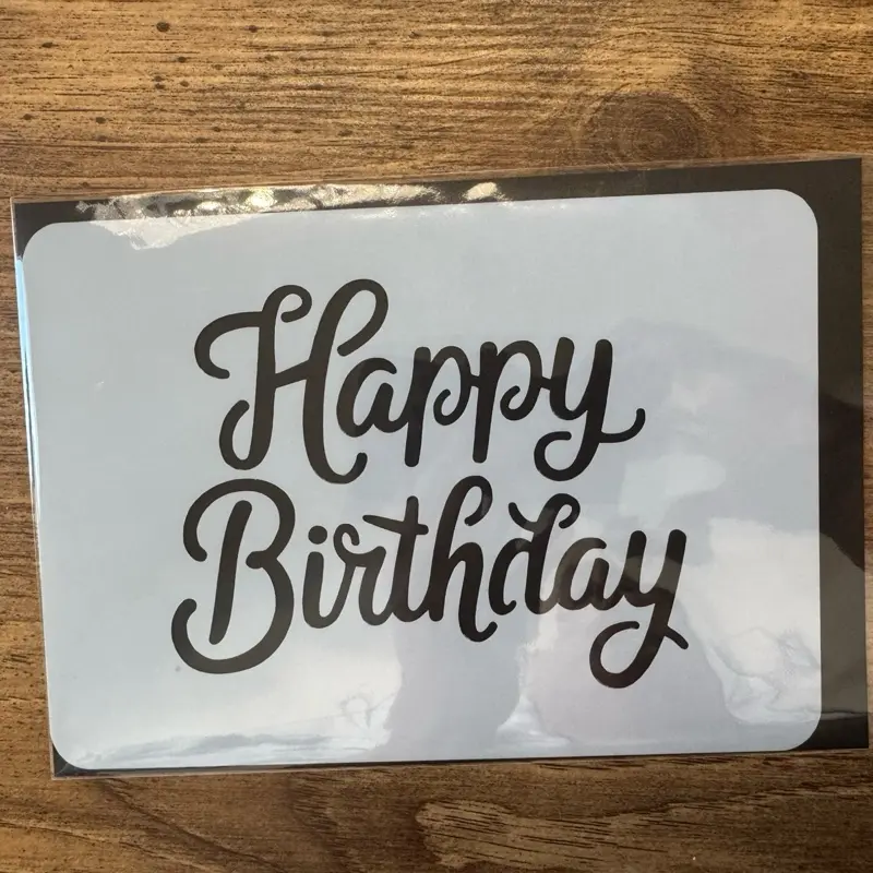 Happy Birthday Stencil for Cake Decor Happy Birthday Stencil for Cake Decor