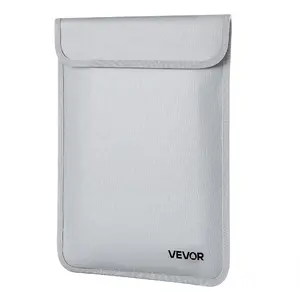 fathersdaygift VEVOR Fireproof Document Bag, 2192 Heat Insulated Fireproof Waterproof Bag with Smooth Zipper, Portable File Storage Organizer Home Office Travel Use, for Passports, Important Documents, Files