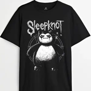 Monsters Anime T-shirt Snorlax Sleepknot Graphic Tea, Anime & Manga Gifts