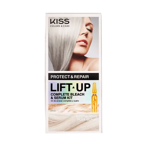 Kiss Colors & Care Lift Up Complete Bleach & Serum Kit