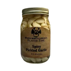 Pepper Belly Pete's Spicy Pickled Garlic