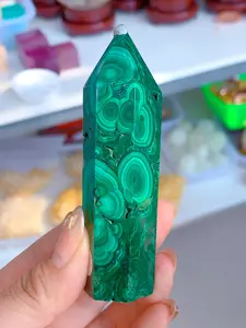 high quality natural malachite tower