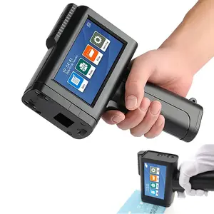 Portable Intelligent Upgraded Handheld Inkjet Printer Touch Screen Quick-Drying Inkjet Coding Machine for Code Date Label for