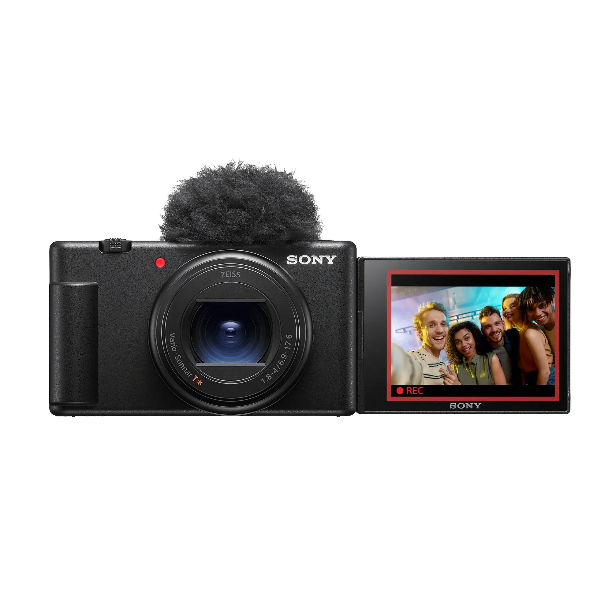 Sony ZV-1 II Compact Portable Vlog Camera with Lens, Wide-Angle Lens for Content Creators (Black)