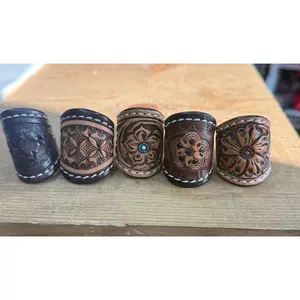 Leather Wild Rag Cinch