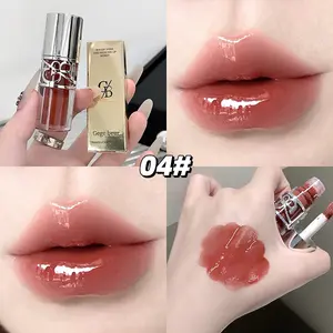 Waterdrop Glossy Lip Balm, Shiny Moisturizing Lip Gloss, Long-Lasting Color, All Skin Types