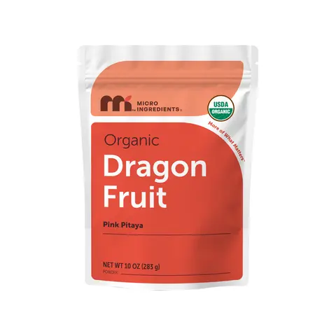 Micro Ingredients Organic Dragon Fruit Powder 10oz, No Additives