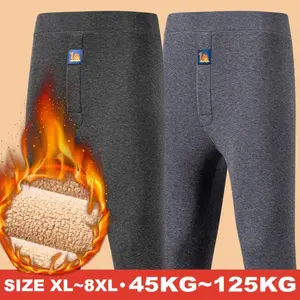Thermal Underwear Men's Winter Clothes Fleece Keep Warm Pants Soft comfortable Underpants Sleepwear Breathable Thermo Leggings
