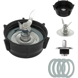 for Oster Blender Replacement Parts Blender Ice   with Jar Base Cap,Coupling Stud Slinger Pin and 4 Rubber O Ring Sealing Ring Gasket,for Aspas Para Licuadora Oster Osterizer Blender