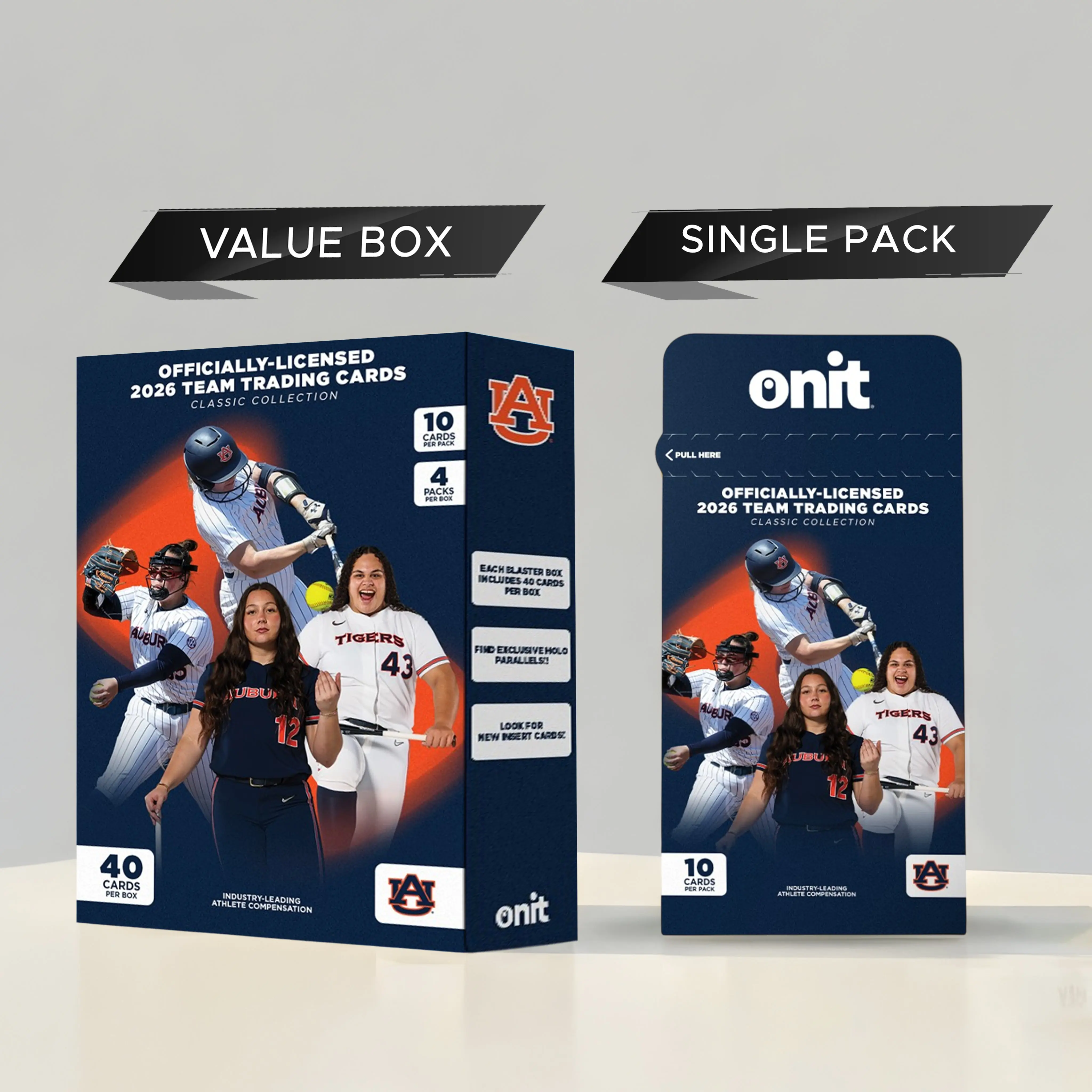 Auburn University Softball 2026 Trading Cards