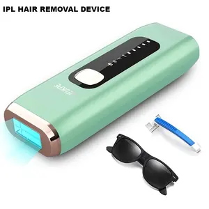 Gift for her IPL Hair Removal Device, Sarlisi IPL Hair Removal for Women & Men - Upgraded 999K Flashes Permanent Hair Remover, Full Body Use on Face Arms Legs Bikini Line, At-Home System