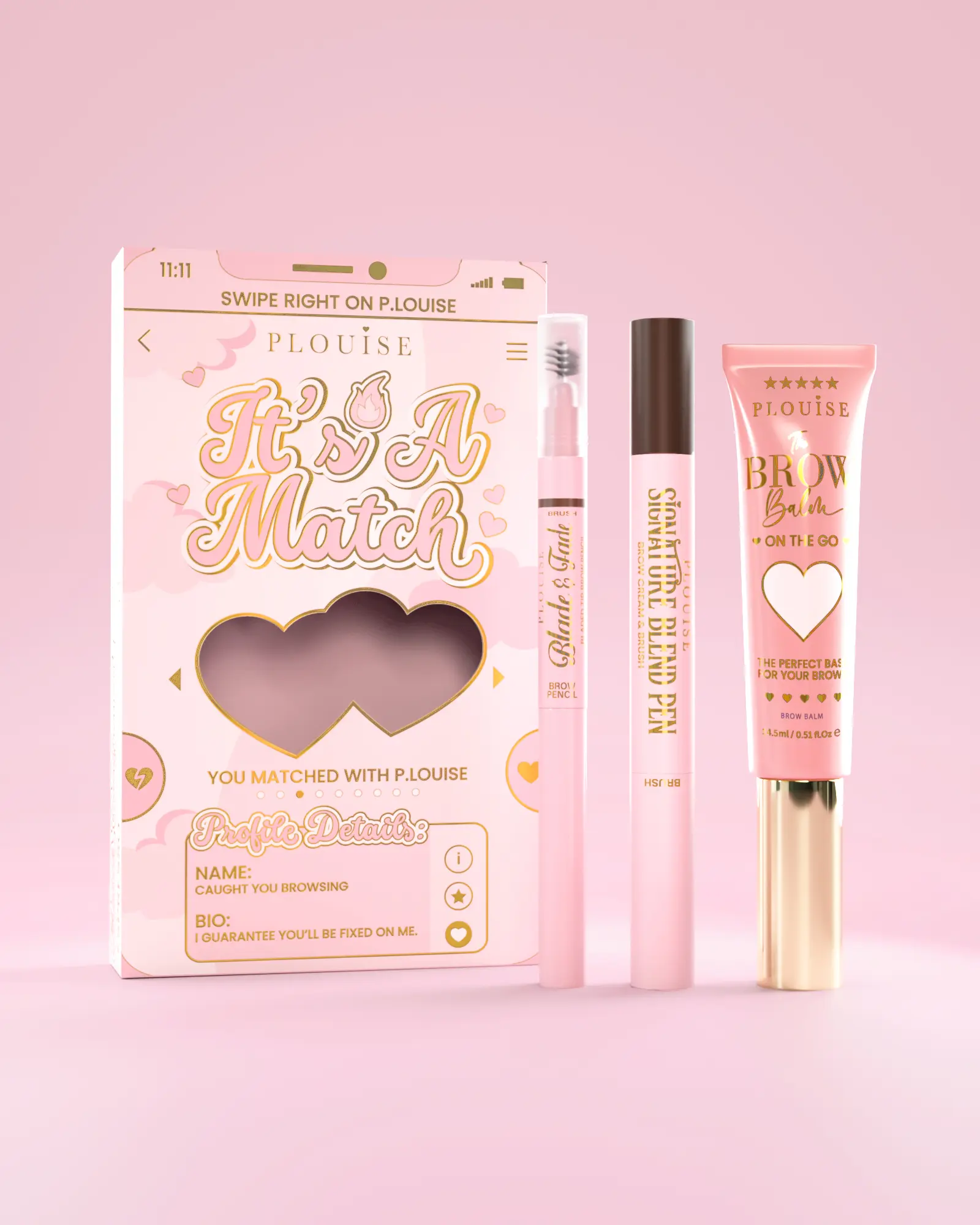 P.Louise It’s A Match Brow Sculpting Set