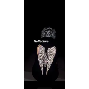 "NO ONE IS COMING TO SAVE YOU" Handmade Pullover Hoodie Menswear