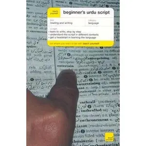 USED-Teach Yourself Beginner's Urdu Script by Richard Delacy (Paperback)
