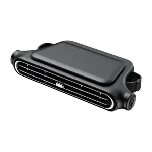 Car Seat Velcro Fan: 3 Adjustable Speeds, Built-In 3000mAh Battery, USB Charging, Suitable For Cars, Golf Carts, And Travel RVs