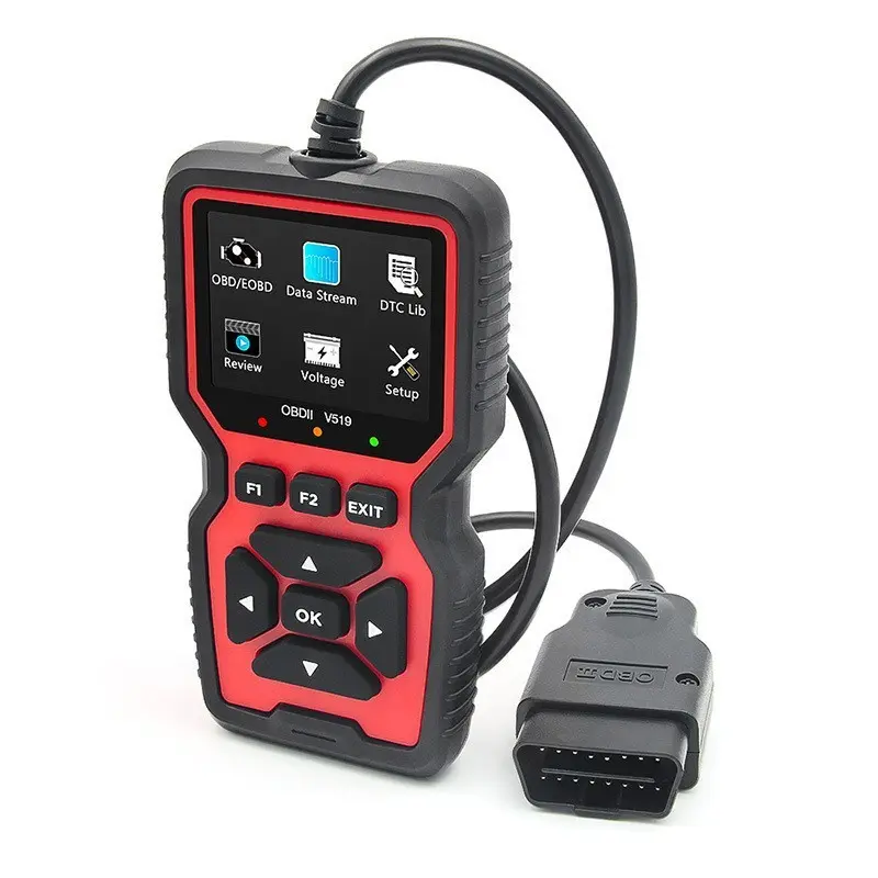 V519 OBD2 Scanner ELM327 Car Diagnostic Tool Auto Code Reader Engine Fault Check