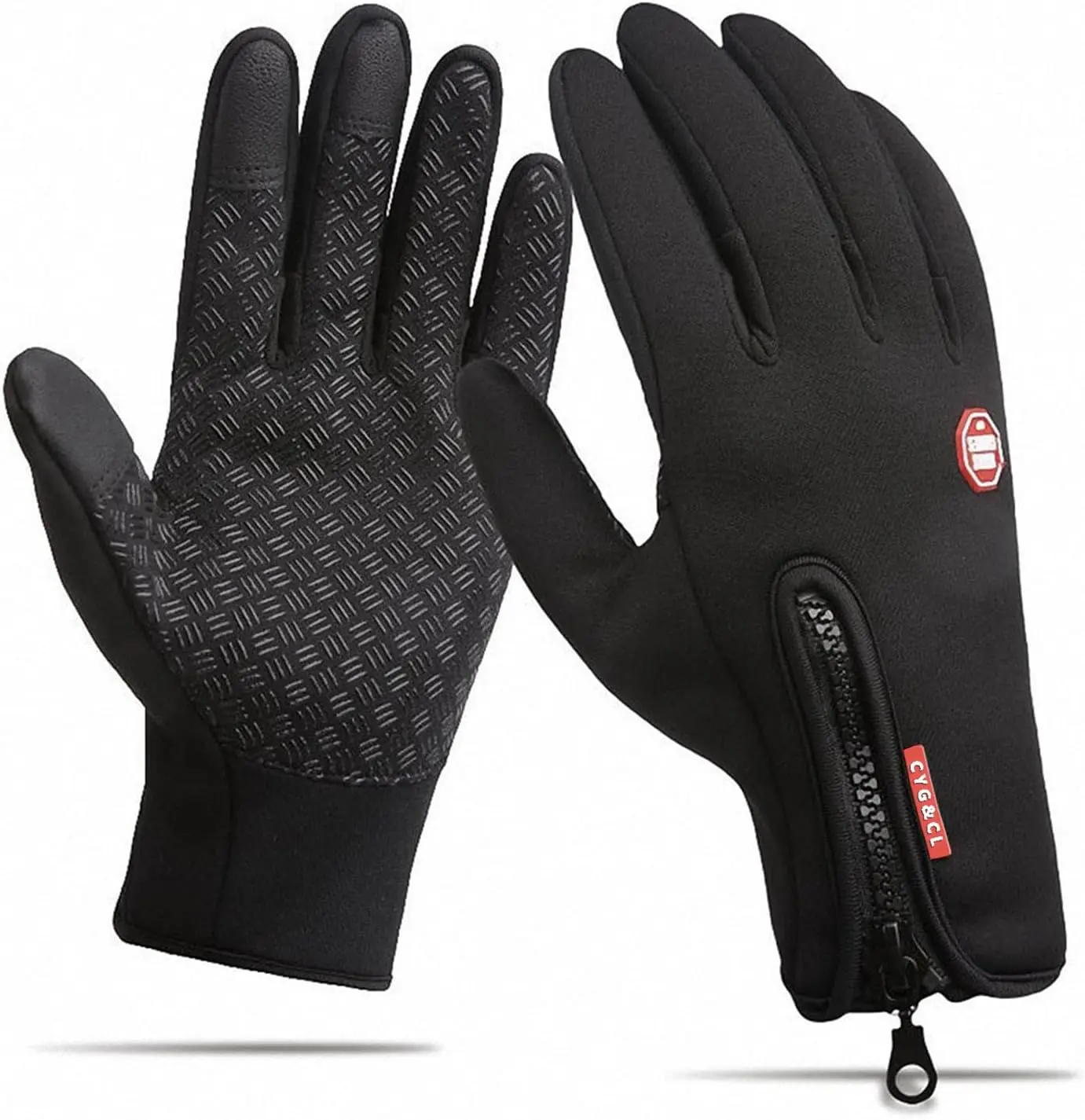 Outdoor Winter Gloves, Touchscreen andWindproof Full-Finger Gloves for Sports, Travel,and Daily Activities