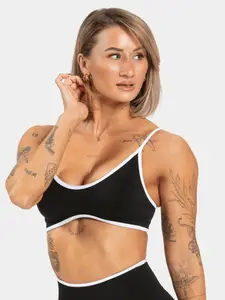 New Women's Color Block Sports Bra and Shorts Set, High Elastic Shaping Gym Wear for Yoga and Outdoor Training, Perfect for All Seasons, Gym Workout Set