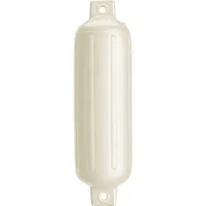 Polyform Metallic White 6.5" x 22" G-4 Twin Eye Fender