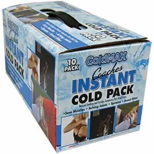 Heatmax CCP80CT Coldmax Coaches Instant Cold Pack - Pack of 10