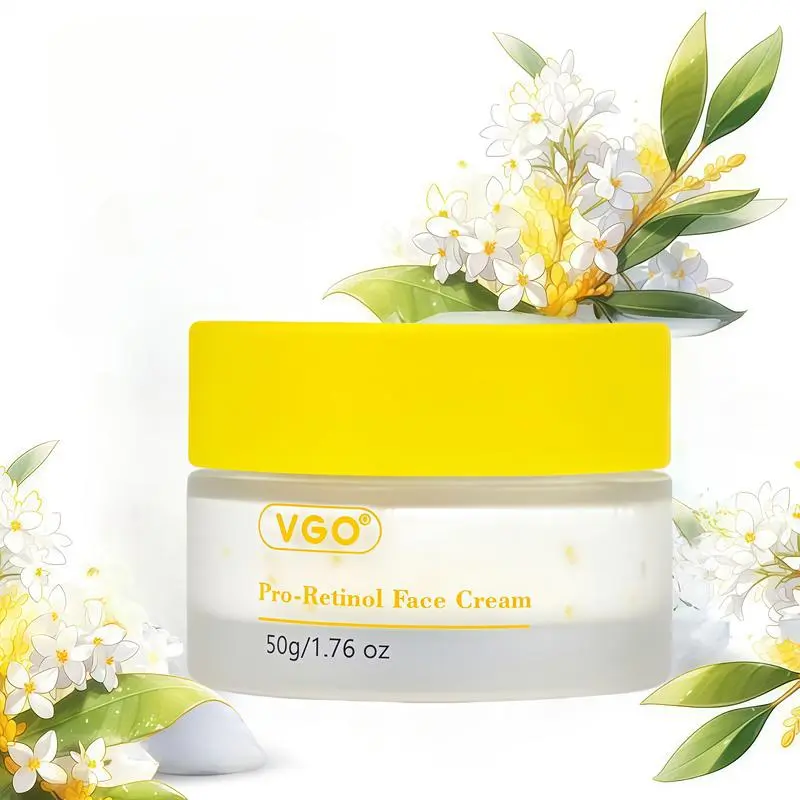 VGO Pro-Retinol Face Cream Daily Face Gel Cream for All Skin Types - Hydrating, Nourishing, Reduces Fine Lines, Minimizes Pores Skincare Moisturizers Comfort Moisture