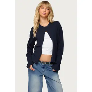 Jenie Split Front Knit Cardigan