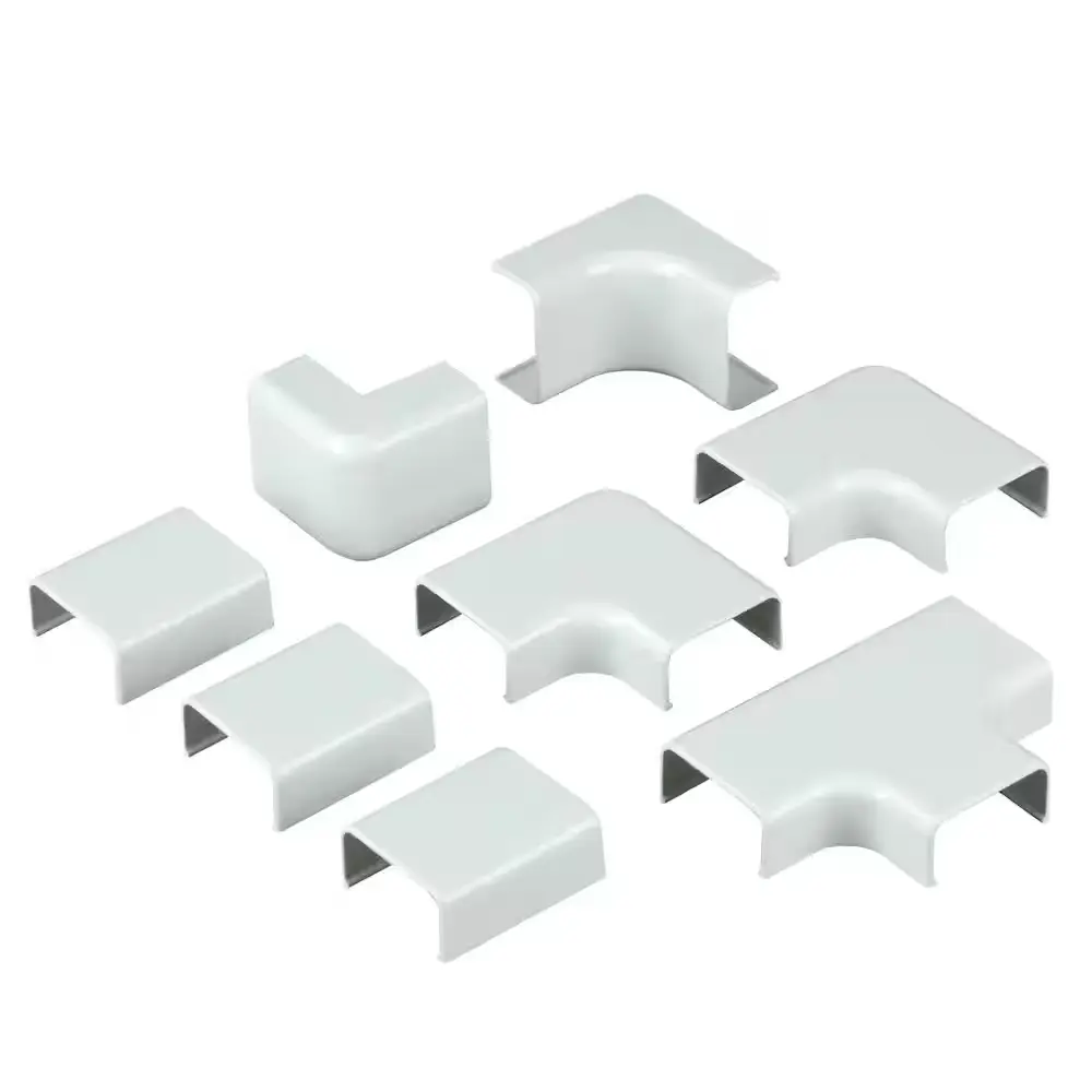 Legrand Wiremold Cordmate III High-Capacity Cord Cover Accessory Pack, Home/Office Cable Hider That Hides 5 Cables, White, Hides Cables